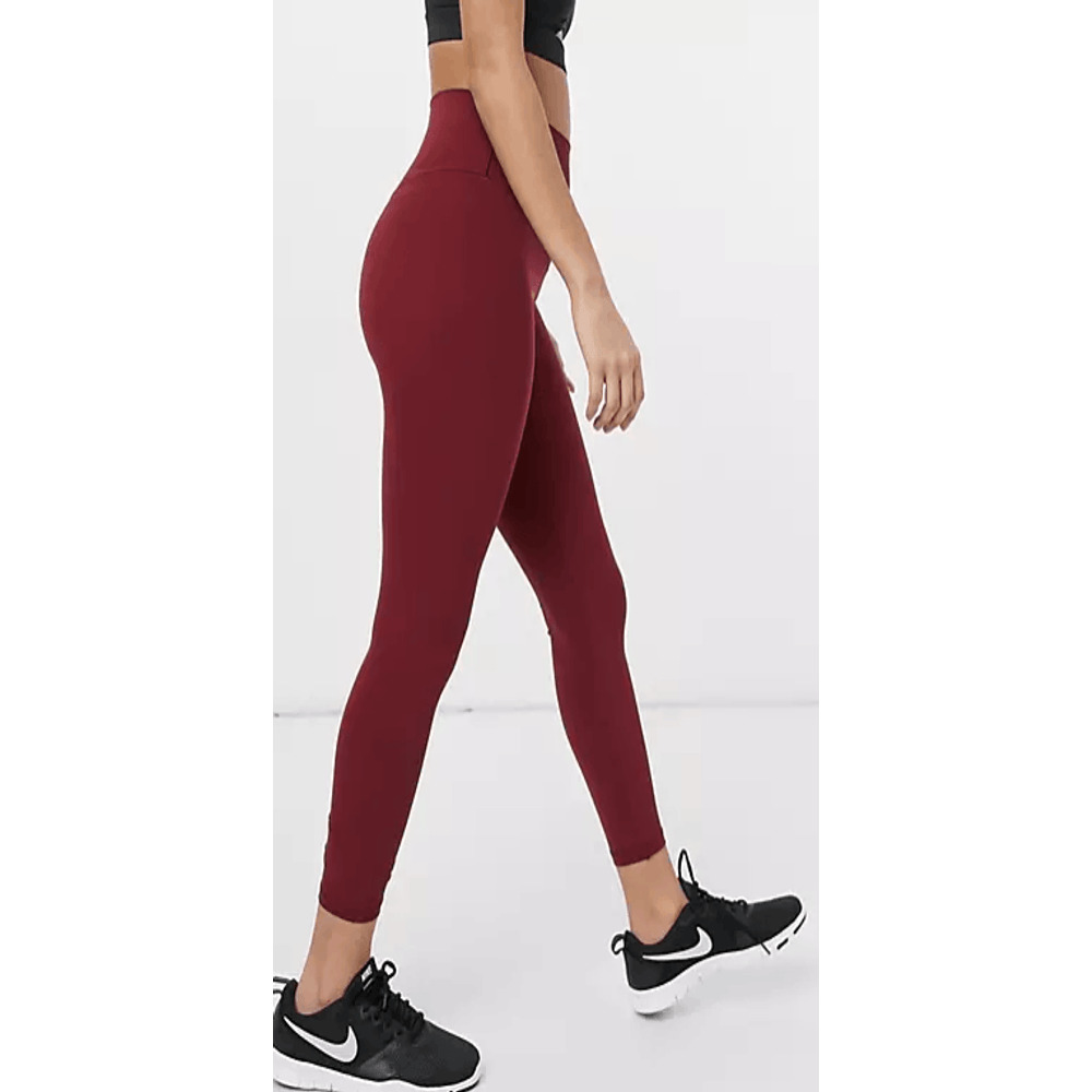NWOT Aerie High Rise 7/8 Leggings Size XL Wine Smooth Touch Medium Support
